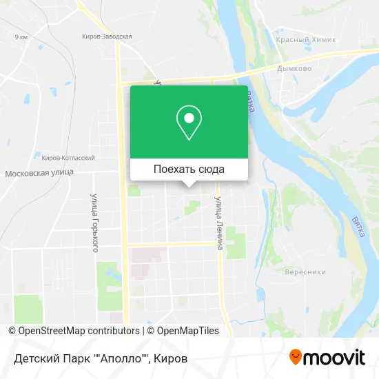 Карта Детский Парк ""Аполло""