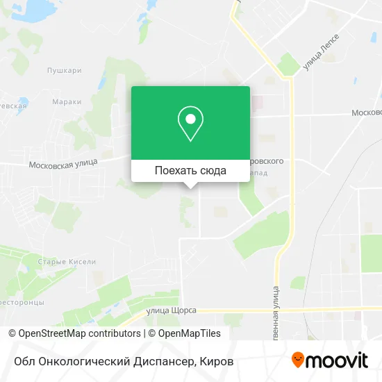 Карта Обл Онкологический Диспансер