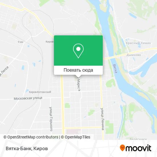Карта Вятка-Банк