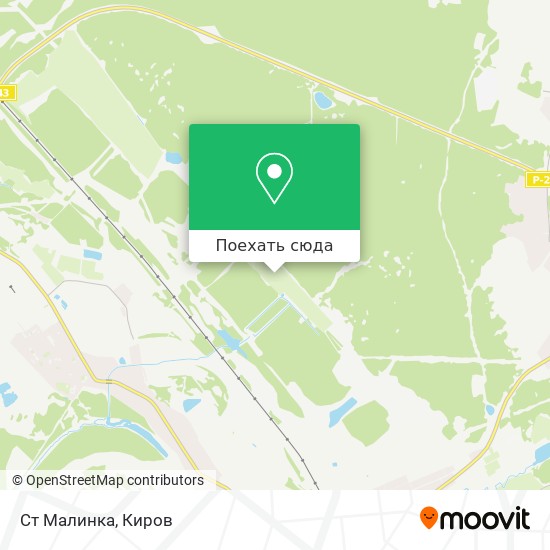 Карта Ст Малинка