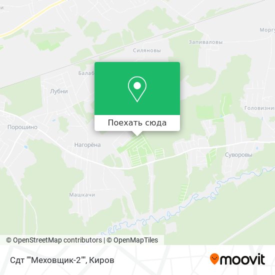 Карта Сдт ""Меховщик-2""