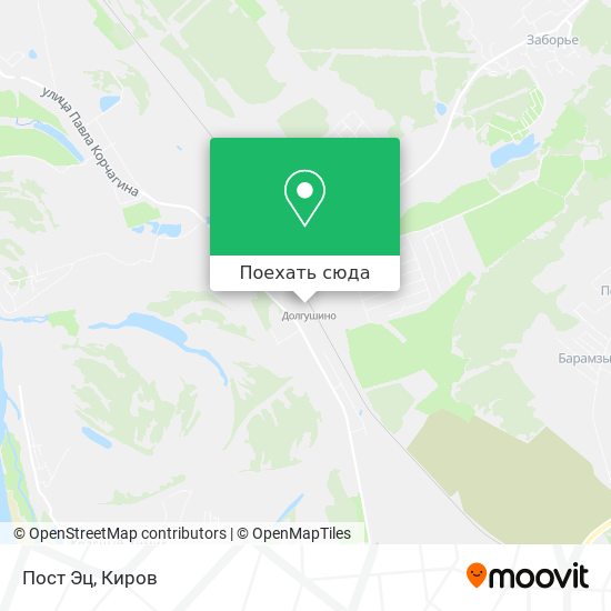 Карта Пост Эц