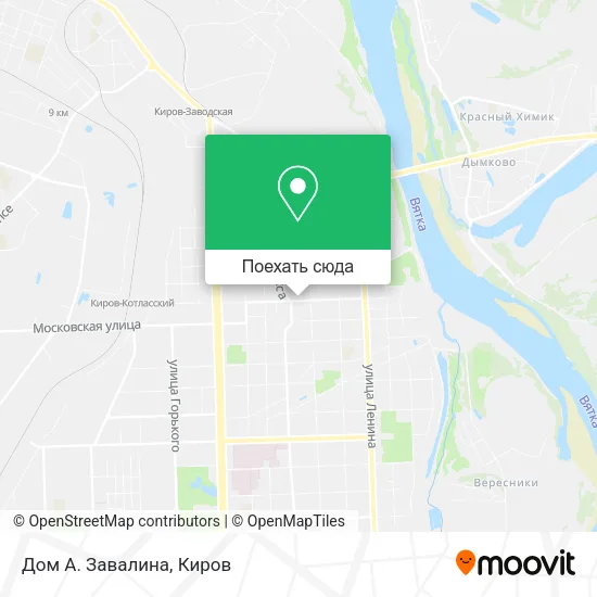 Карта Дом А. Завалина