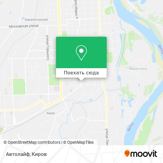 Карта Автолайф