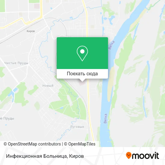 Карта Инфекционная Больница