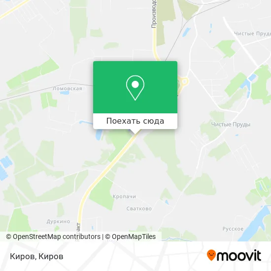 Карта Киров