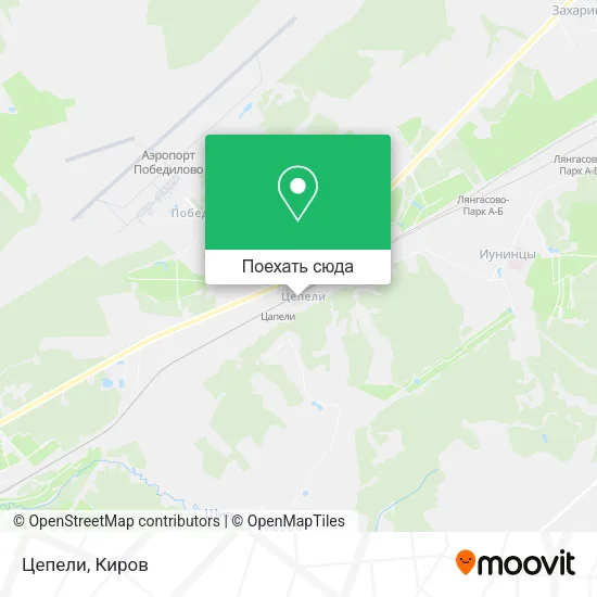 Карта Цепели