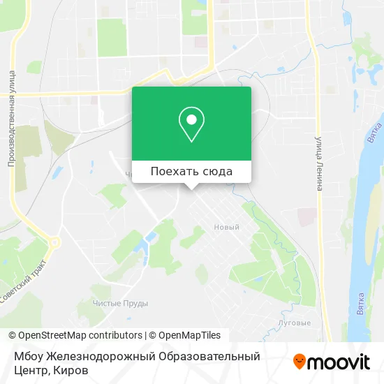 Карта Мбоу Железнодорожный Образовательный Центр