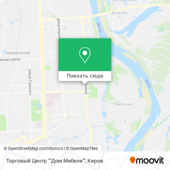 Карта Торговый Центр ""Дом Мебели""