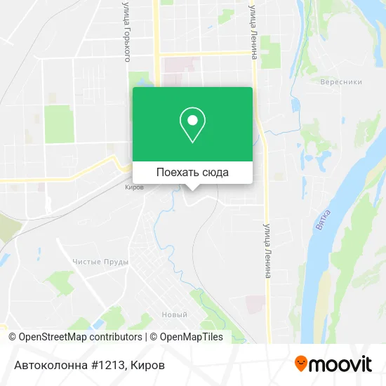 Карта Автоколонна #1213