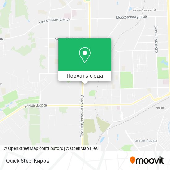 Карта Quick Step