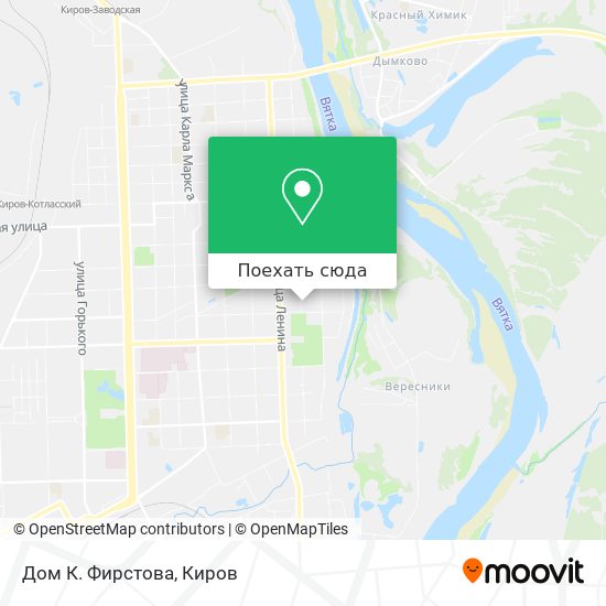 Карта Дом К. Фирстова