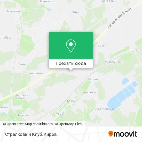 Карта Стрелковый Клуб