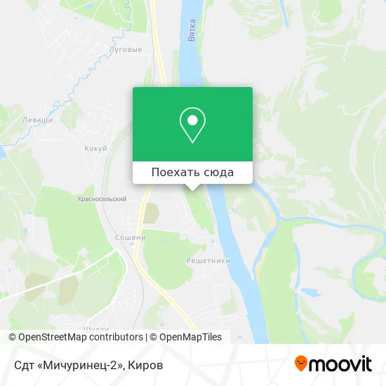 Карта Сдт «Мичуринец-2»