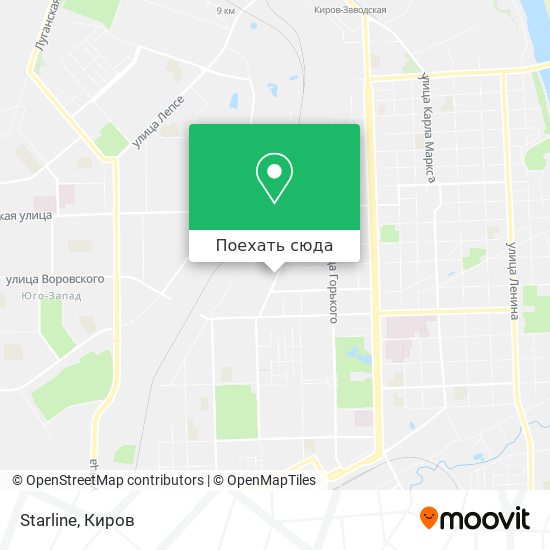 Карта Starline
