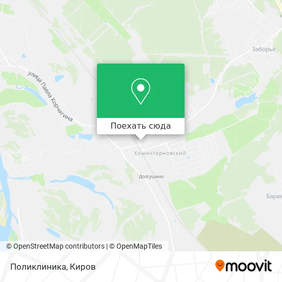 Карта Поликлиника