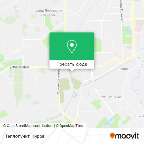 Карта Теплопункт