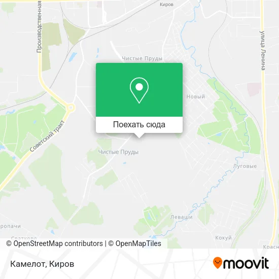 Карта Камелот