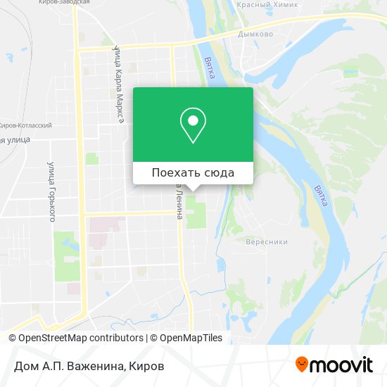 Карта Дом А.П. Важенина