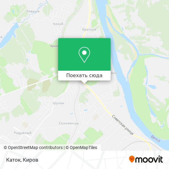 Карта Каток