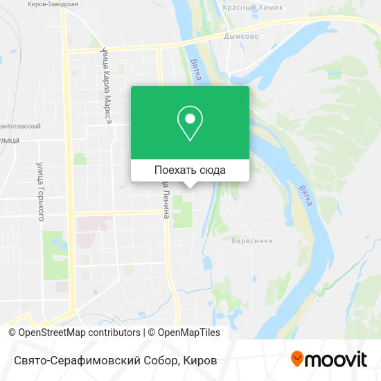 Карта Свято-Серафимовский Собор