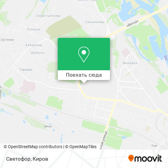 Карта Светофор