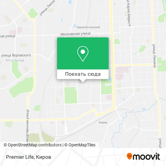 Карта Premier Life