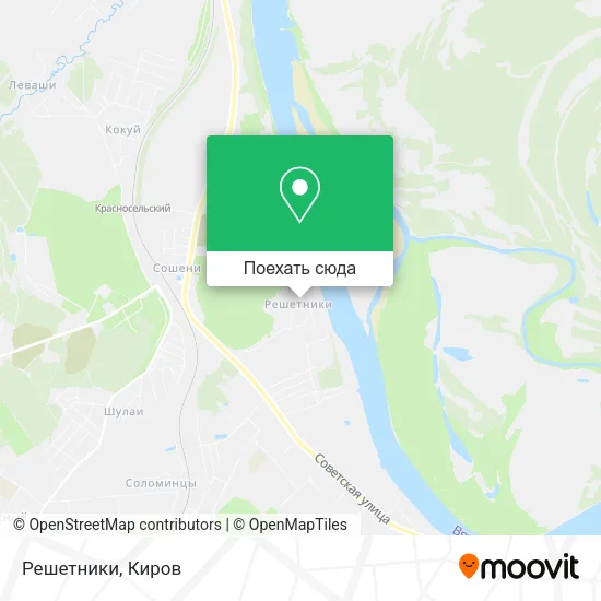Карта Решетники