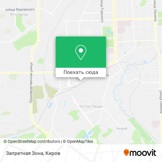 Карта Запретная Зона