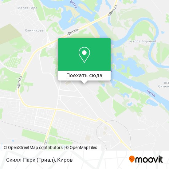 Карта Скилл-Парк (Триал)