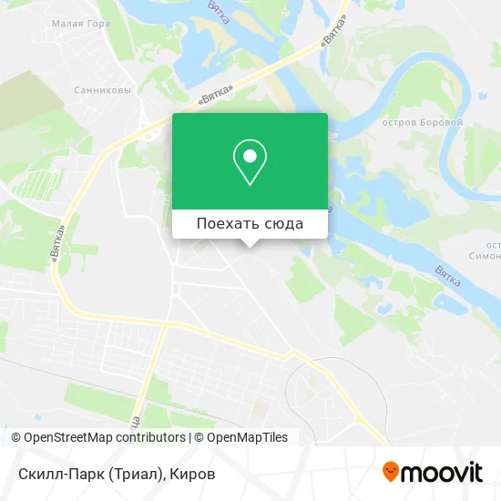 Карта Скилл-Парк (Триал)