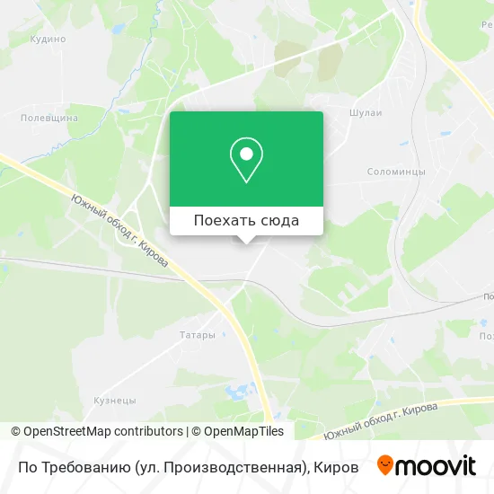 Карта По Требованию (ул. Производственная)