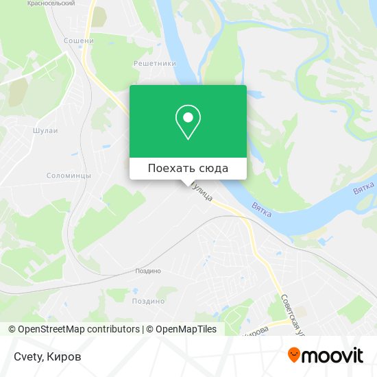 Карта Cvety