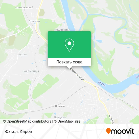 Карта Факел