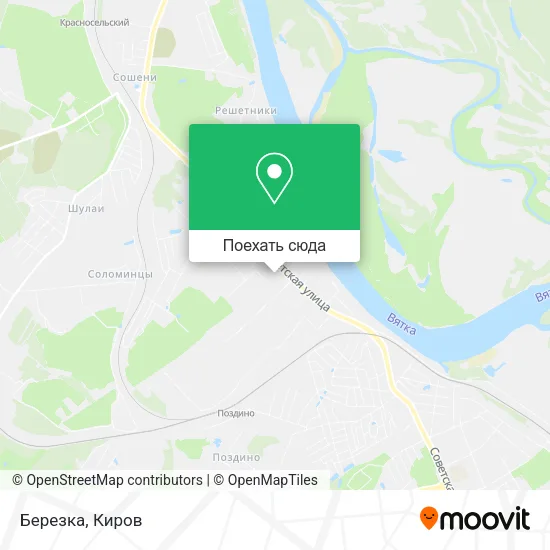 Карта Березка