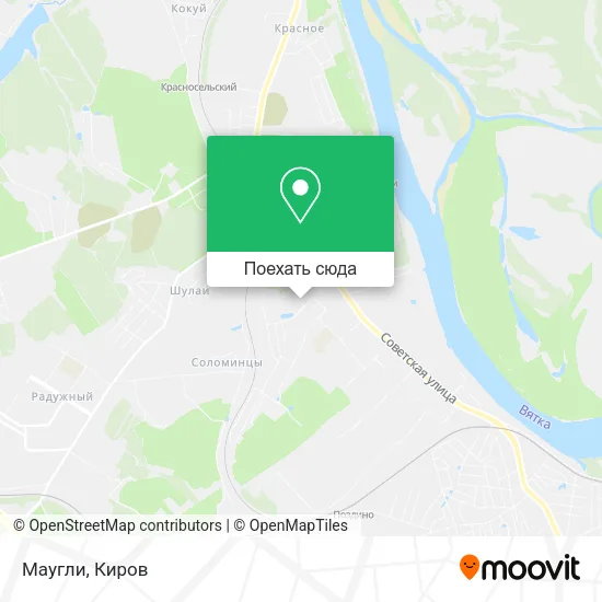 Карта Маугли