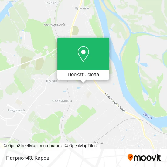 Карта Патриот43