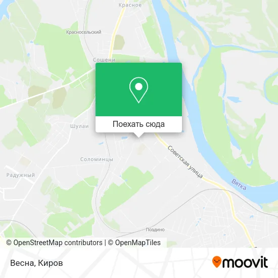 Карта Весна