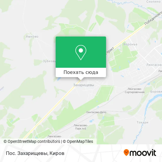 Карта Пос. Захарищевы