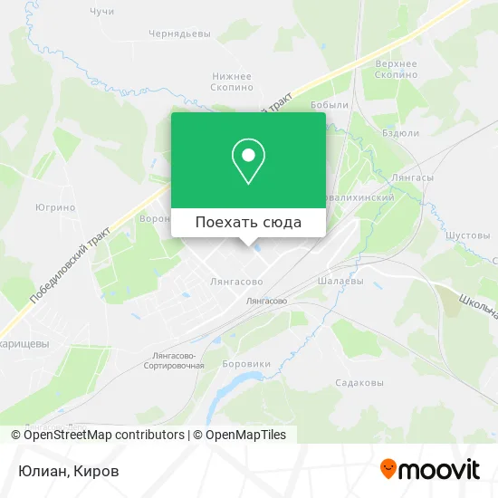 Карта Юлиан
