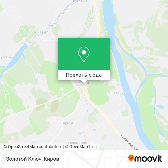 Карта Золотой Ключ