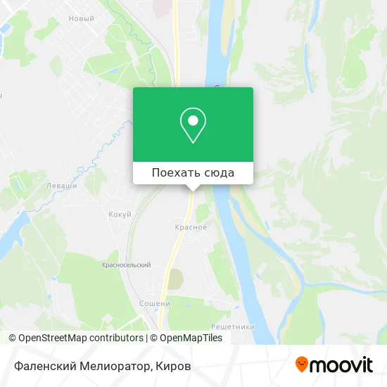 Карта Фаленский Мелиоратор