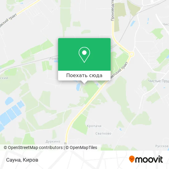 Карта Сауна
