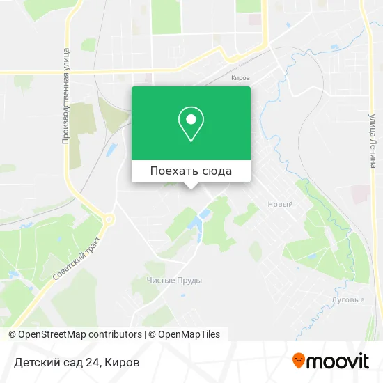 Карта Детский сад 24