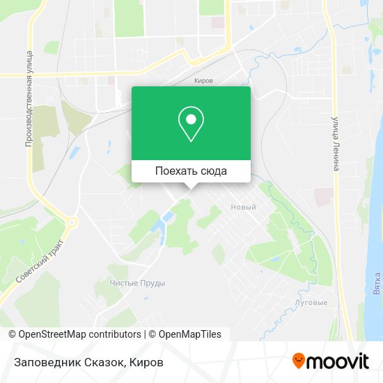 Карта Заповедник Сказок