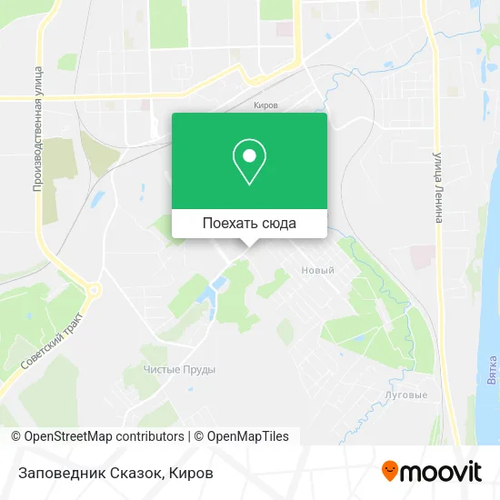 Карта Заповедник Сказок