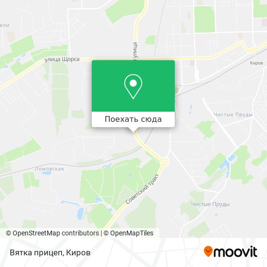 Карта Вятка прицеп