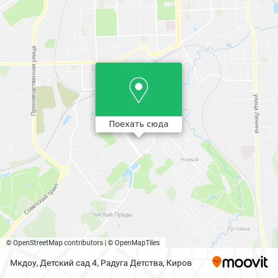 Карта Мкдоу, Детский сад 4, Радуга Детства