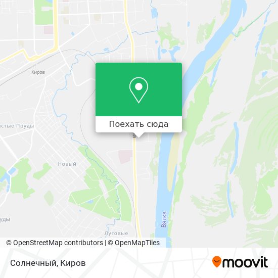 Карта Солнечный