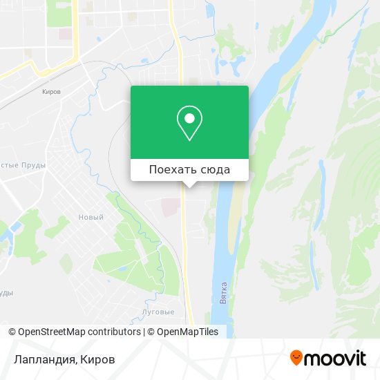 Карта Лапландия